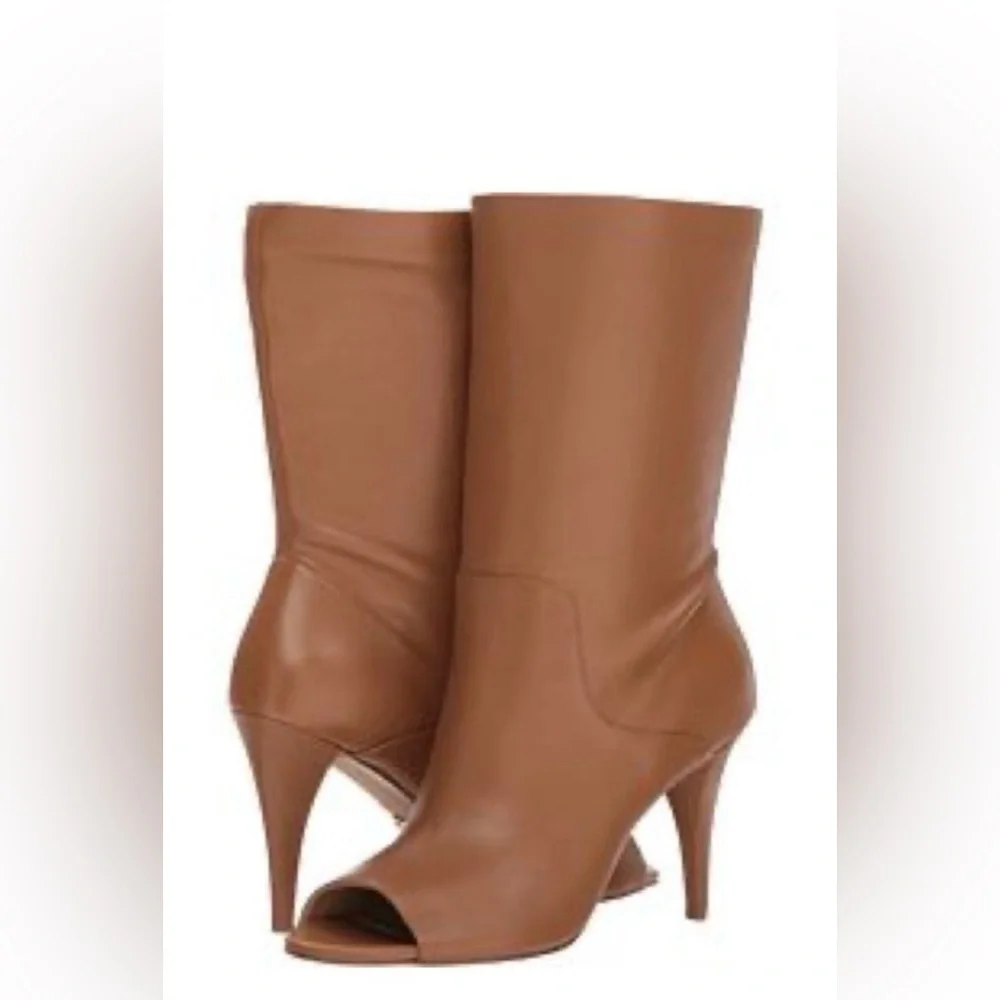 Michael Kors Elaine Open Toe Booties - Picture 2 of 9